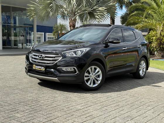 HYUNDAI SANTA FÉ 3.3 MPFI 4X4 7 LUGARES V6 270CV GASOLINA 4P AUTOMÁTICO HYUNDAI SANTA FÉ 3.3 MPFI 4X4 7 LUGARES V6 270CV GASOLINA 4P AUTOMÁTICO